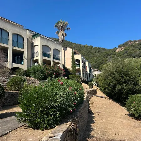 Daire Duplex Vue Mer Sanguinaires Ajaccio 500 M Plage 2 Chambres 2 Balcons Clim