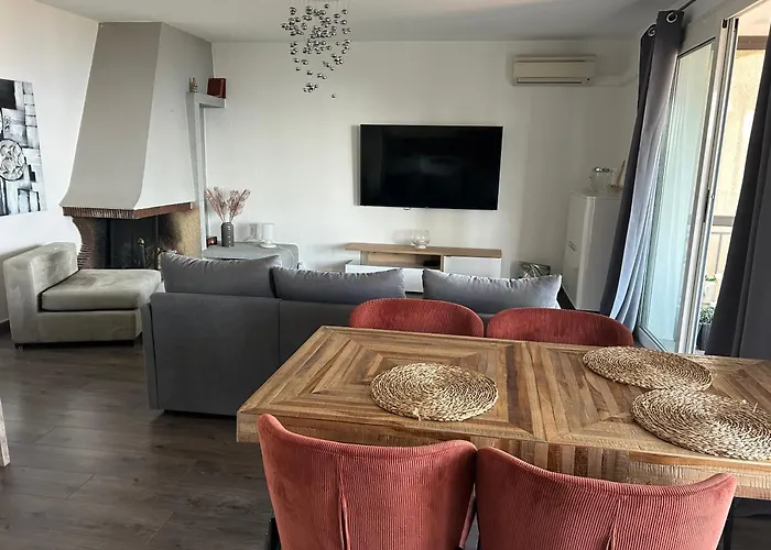 Duplex F4-2 Balcons Face A La Apartman Ajaccio